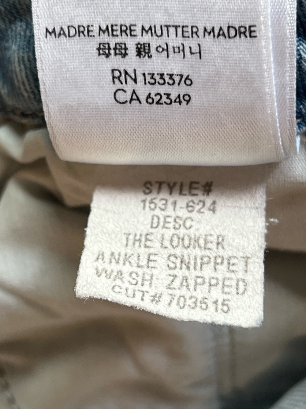Mother Looker Ankle Snippet - Picture 16 of 16